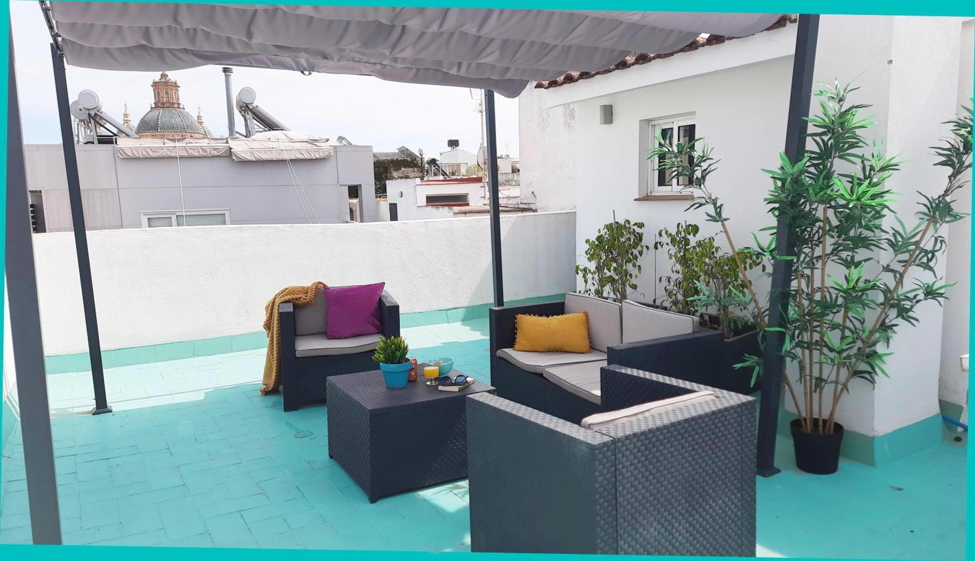 Lovely Center Apartments - Alameda Sunny Terrace Siviglia Esterno foto